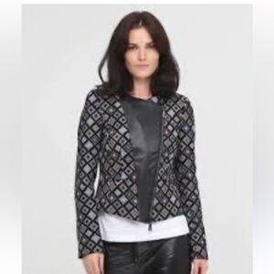 Pinko  Geometric short jacket